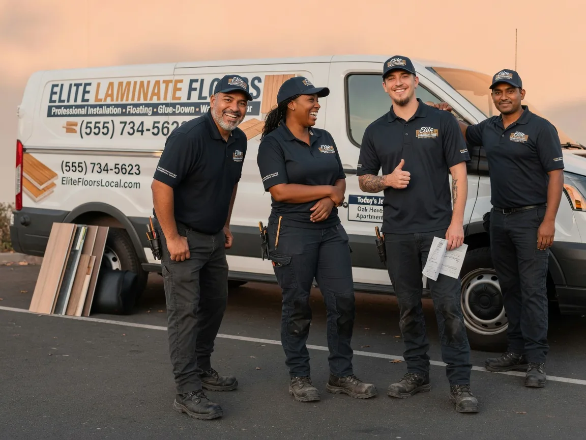 Laminate flooring installation company in Fate, TX